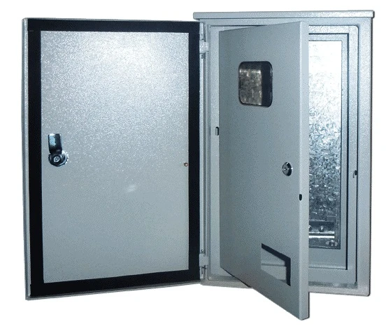 Корпус метал. двухдверный 520х310х150 3-фазн. 12 мод. IP54 ЩРУН-3/9 2