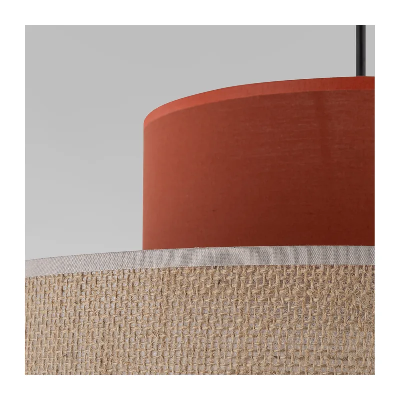 Подвесной светильник с тканевым плафоном 3139 Duo TK Lighting 2