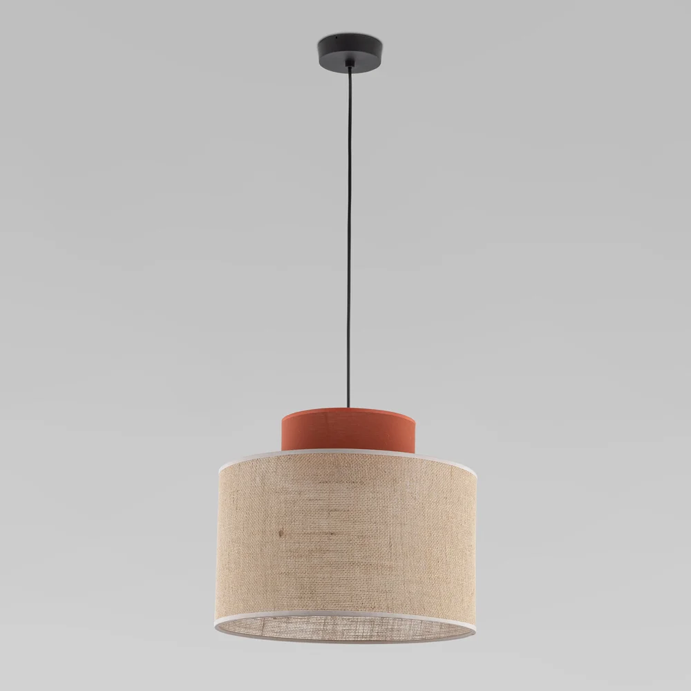 Подвесной светильник с тканевым плафоном 3139 Duo TK Lighting