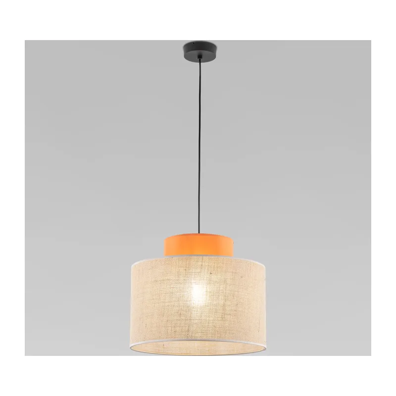 Подвесной светильник с тканевым рассеивателем 3227 Duo TK Lighting 2