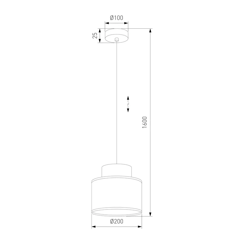 Подвесной светильник 3255 Duo TK Lighting 4