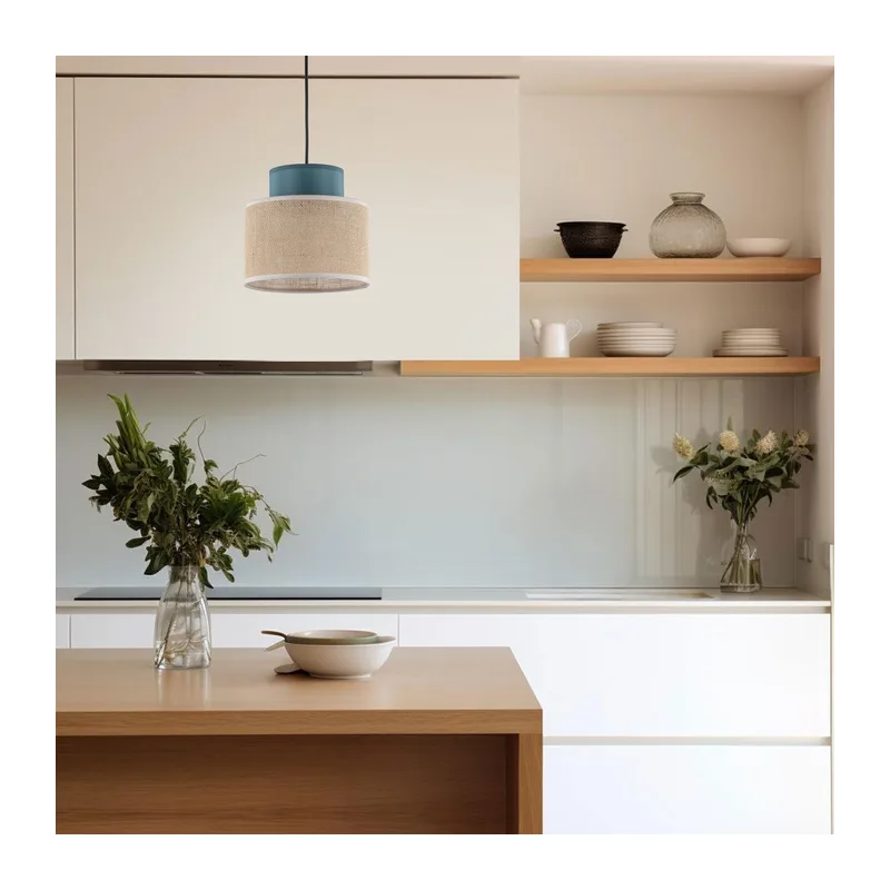 Подвесной светильник с тканевым рассеивателем 3257 Duo TK Lighting 4