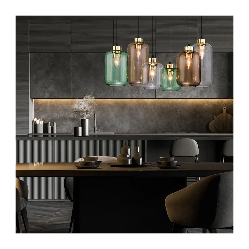 Подвесной светильник со стеклянными плафонами 3328 TK Lighting 3