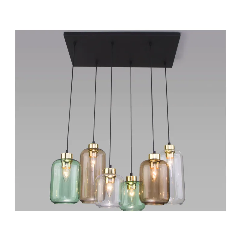 Подвесной светильник со стеклянными плафонами 3328 TK Lighting 4