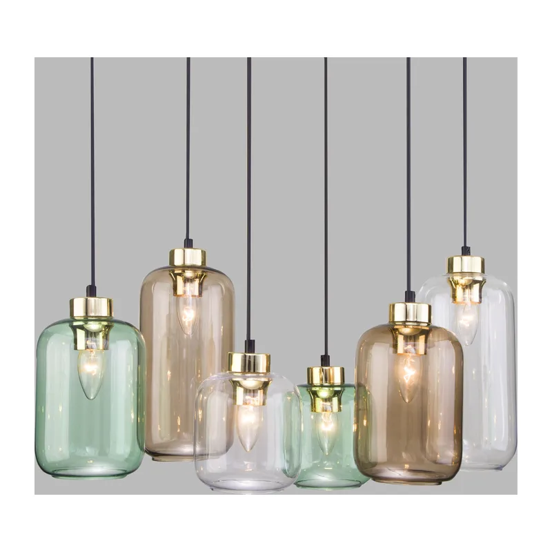 Подвесной светильник со стеклянными плафонами 3328 TK Lighting