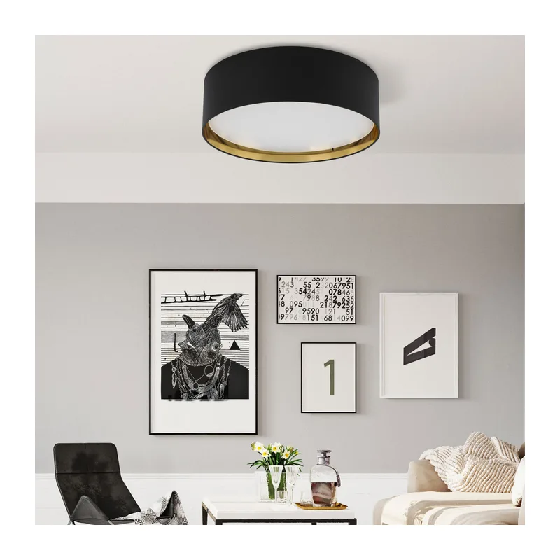 Потолочный светильник 3432 Bilbao Black Gold TK Lighting 2
