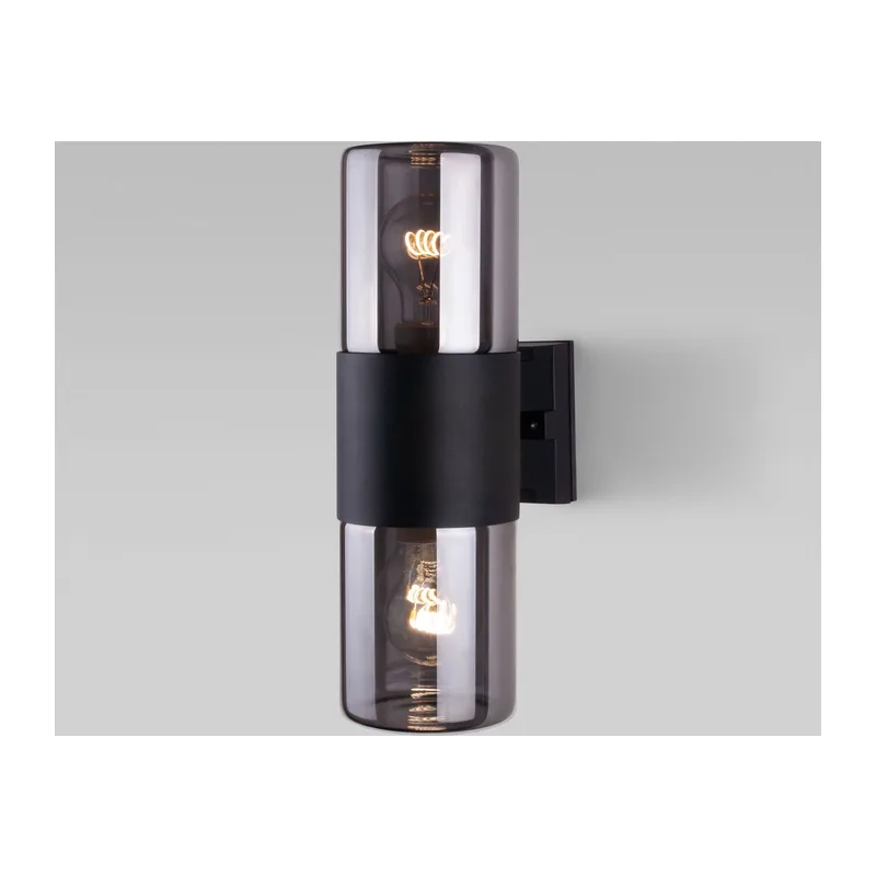 Уличный настенный светильник Roil чёрный IP54 35125/D Elektrostandard