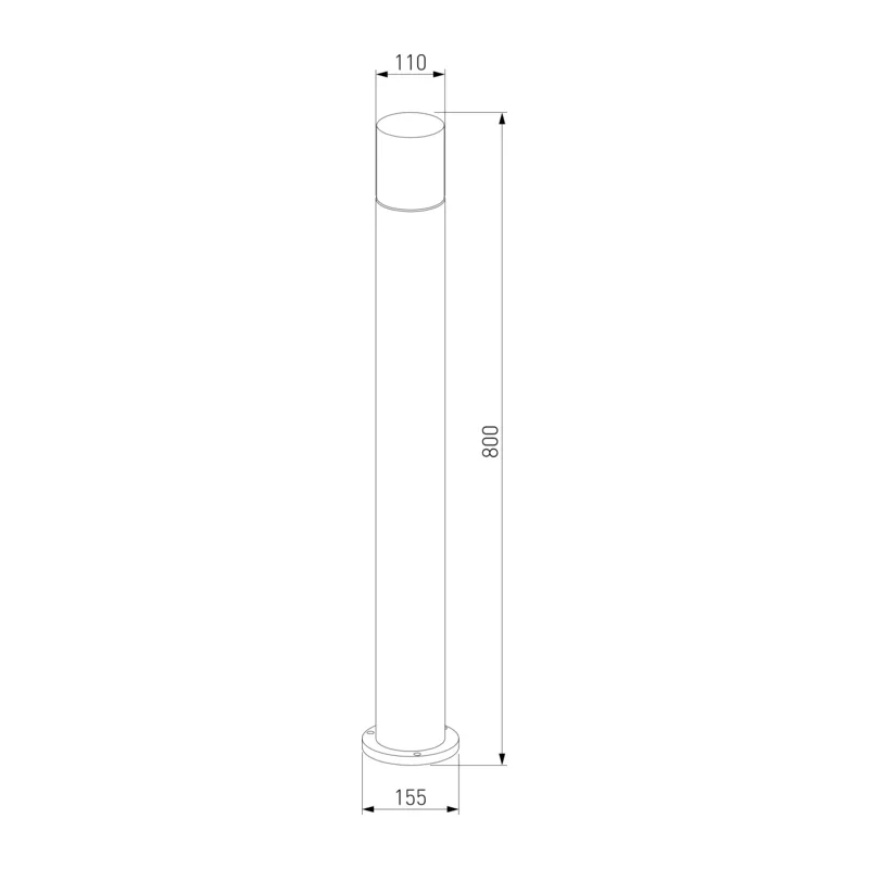 Ландшафтный светильник Roil черный IP54 35125/F Elektrostandard 6