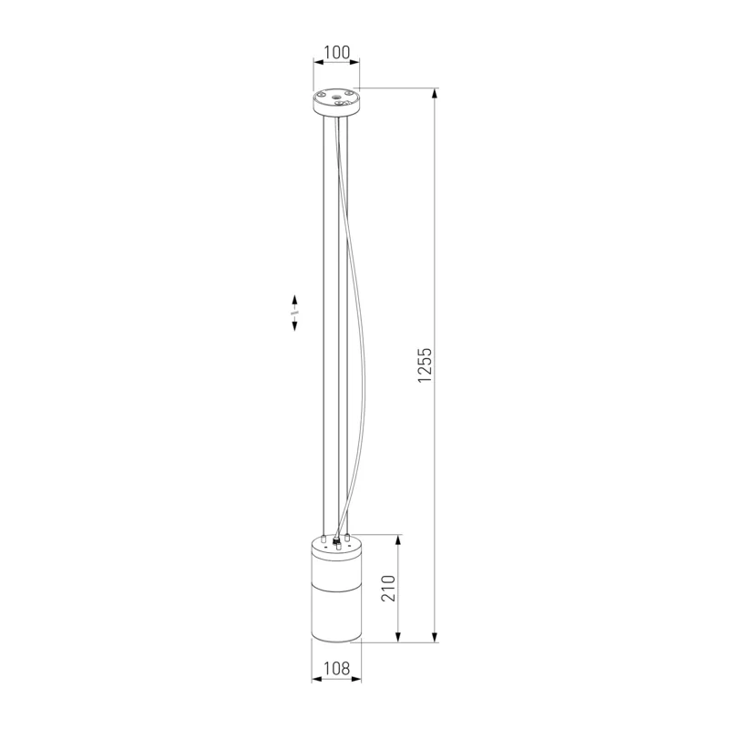Уличный подвесной светильник Roil чёрный IP54 35125/H Elektrostandard 5