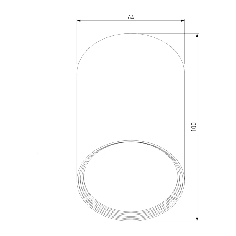 Уличный потолочный светильник Light IP65 35128/H белый Elektrostandard 3