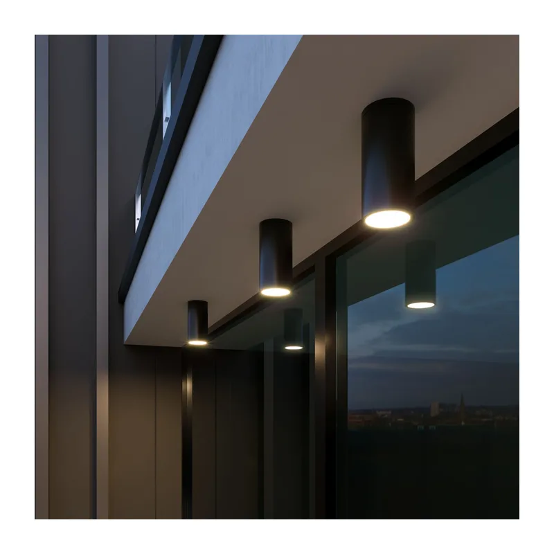 Уличный потолочный светильник Light LED IP65 35129/H черный Elektrostandard 3