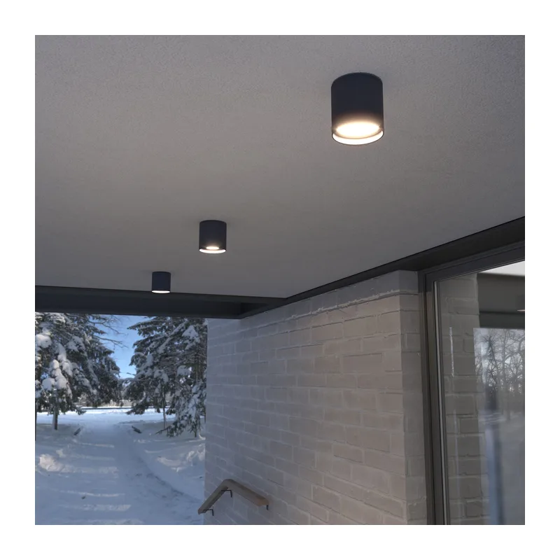 Уличный потолочный светильник Light LED 2104 IP54 35130/H черный Elektrostandard 3