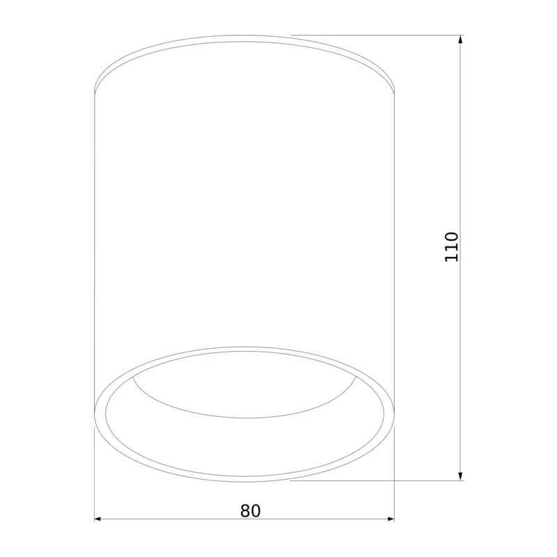 Уличный потолочный светильник Light LED 2104 IP54 35130/H черный Elektrostandard 4