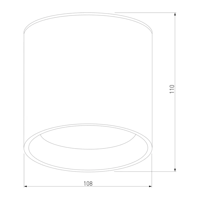 Уличный потолочный светильник Light LED 2105 IP54 35132/H черный Elektrostandard 3