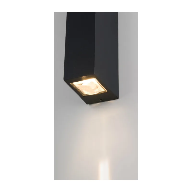 Уличный настенный светодиодный светильник Blaze LED IP65 35136/W черный Elektrostandard 2