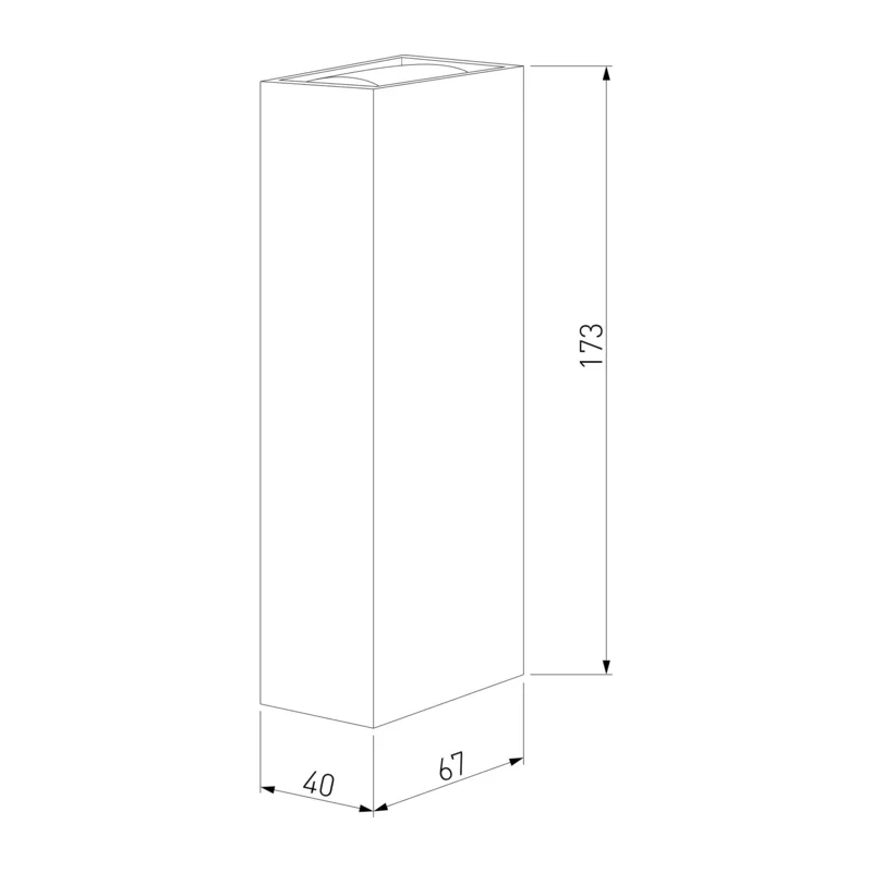 Уличный настенный светодиодный светильник Blaze LED IP65 35136/W черный Elektrostandard 5