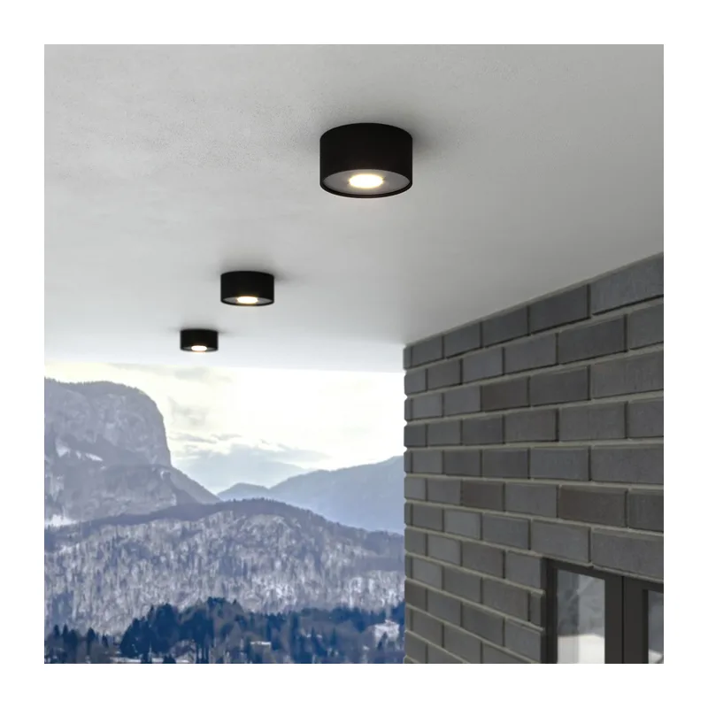 Уличный потолочный светильник Light LED 2135 IP65 35141/H черный Elektrostandard 4