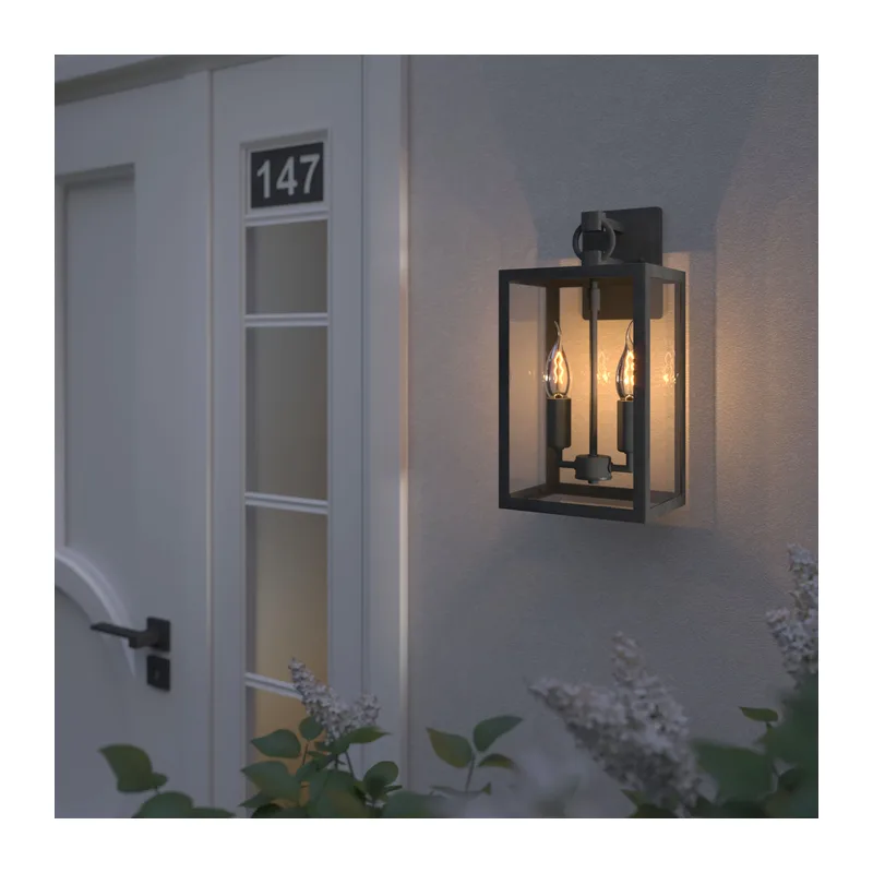 Уличный настенный светильник Candle D 35150/D темно-серый Elektrostandard 3
