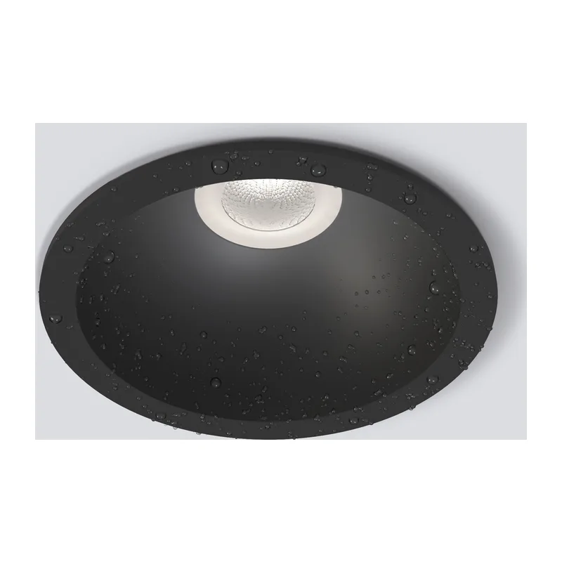 Светильник встраиваемый влагозащищенный Light LED 3004 черный 35159/U черный Elektrostandard