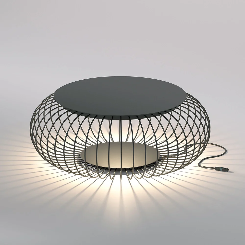 Светильник-столик садово-парковый светодиодный Firenze черный 35178/F черный Elektrostandard