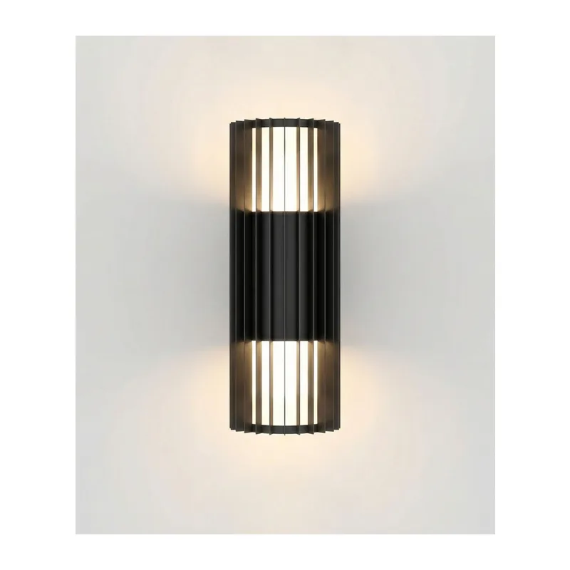 Уличный настенный светильник Entero (35189/W) 3000K черный 35189/W черный Elektrostandard 3