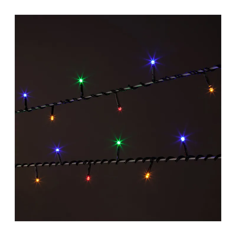 Новогодняя гирлянда нить мульти 10м IP20 400-002 мульти Eurosvet 5