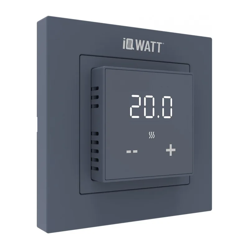Электронный термостат IQ THERMOSTAT D графит 2