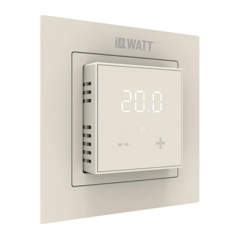 Электронный термостат IQ THERMOSTAT D слоновая кость 2
