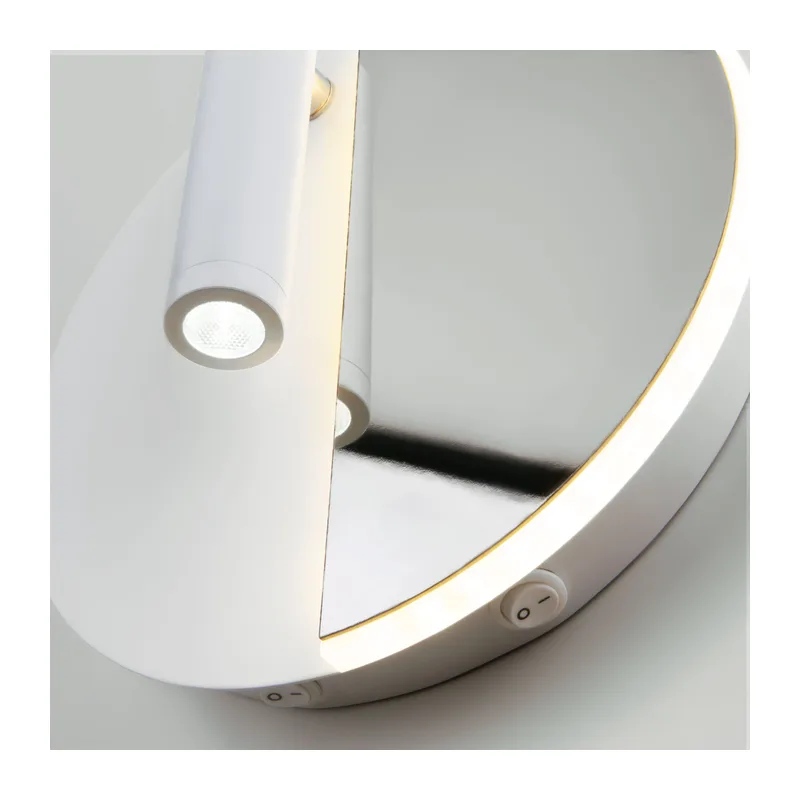 Настенный светодиодный светильник Drom LED 40105/LED белый/хром Elektrostandard 4