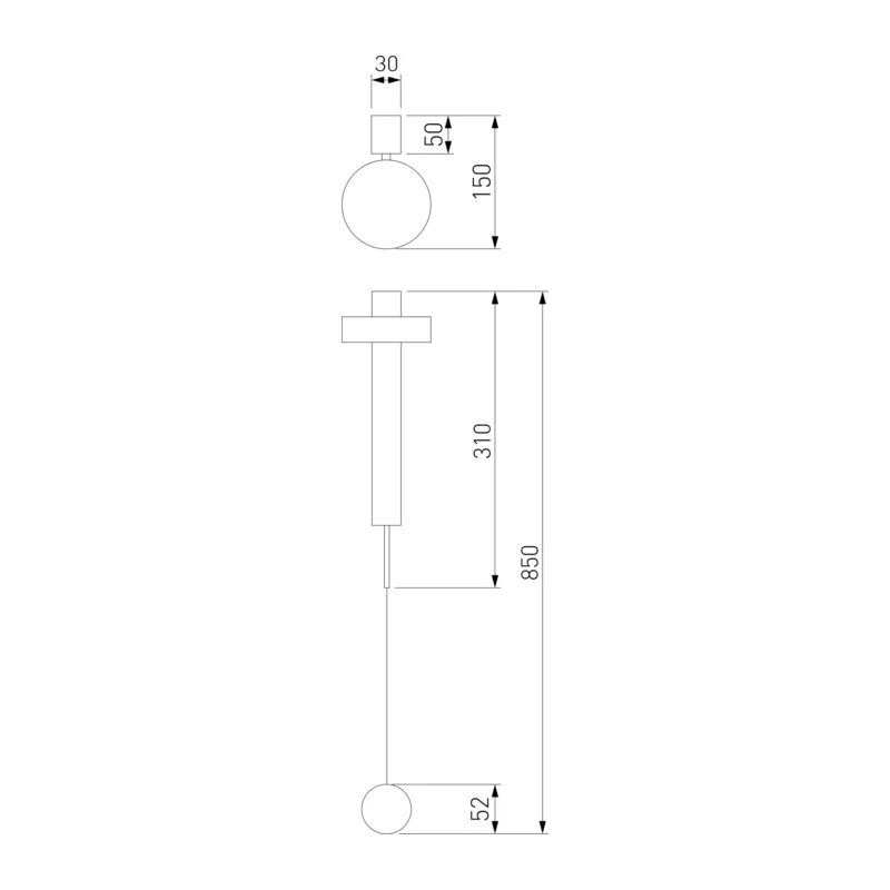 Настенный светодиодный светильник Orco LED 40112/LED черный Elektrostandard 7