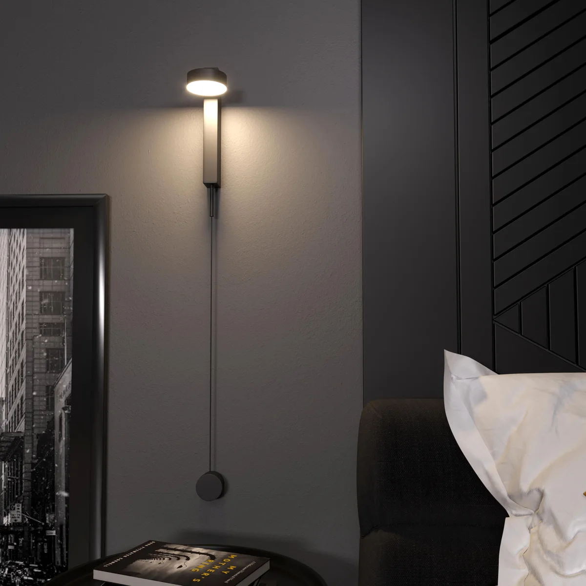 Настенный светодиодный светильник Orco LED 40112/LED черный Elektrostandard 6