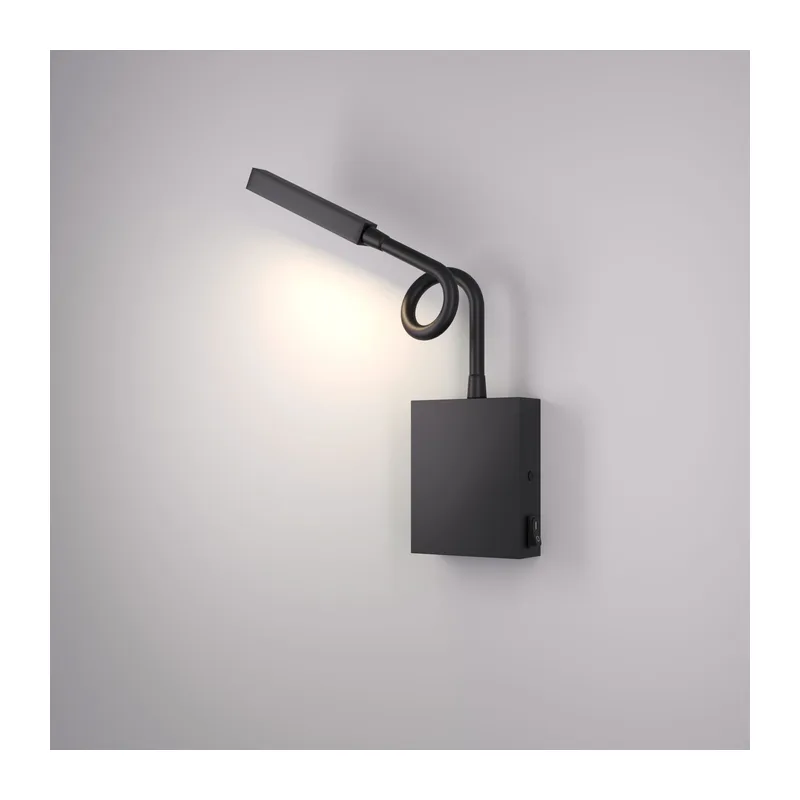 Светильник настенный светодиодный KNOB 40118/LED черный Elektrostandard 3