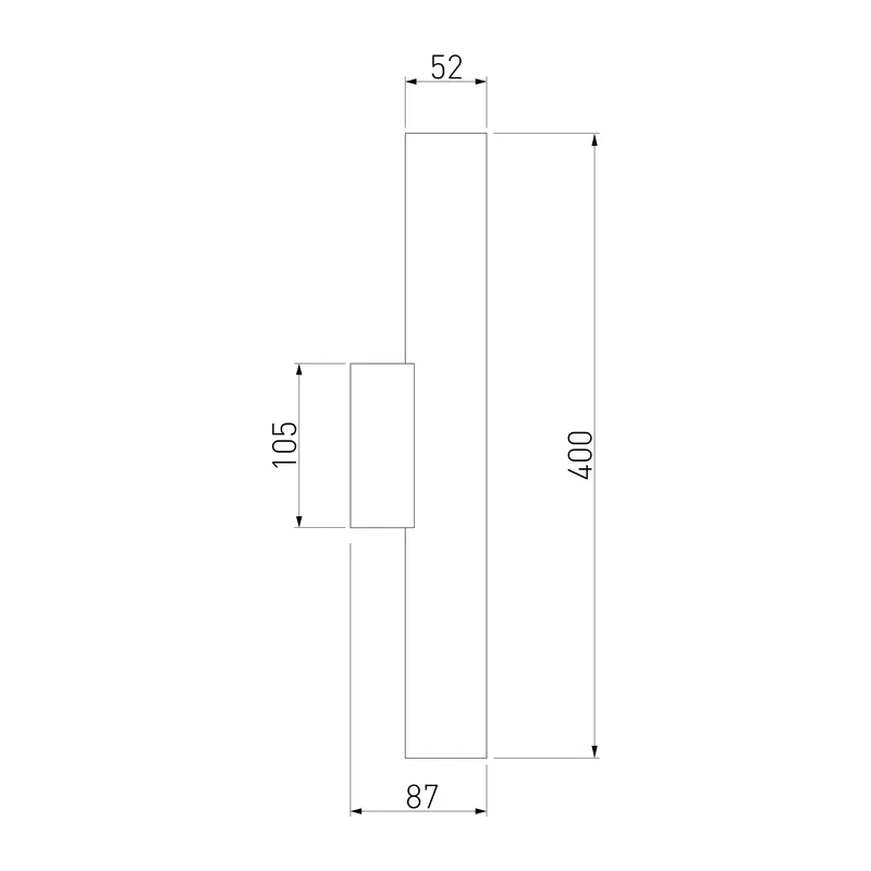 Настенный светодиодный светильник 40123/LED Elektrostandard 4