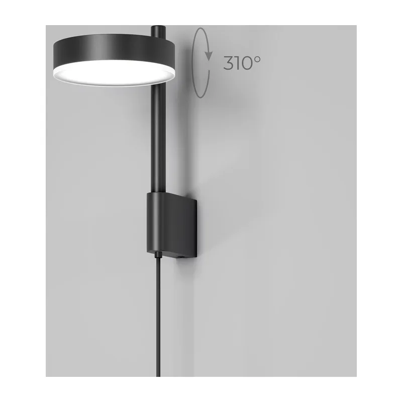 Светильник настенный светодиодный Tobi LED 4000K 40129/LED черный Elektrostandard 2
