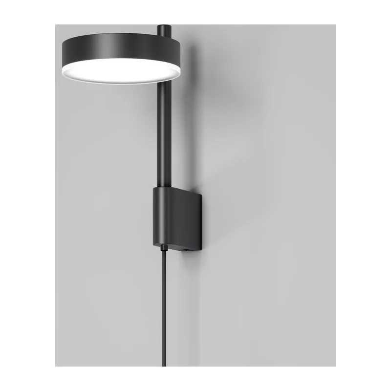 Светильник настенный светодиодный Tobi LED 4000K 40129/LED черный Elektrostandard