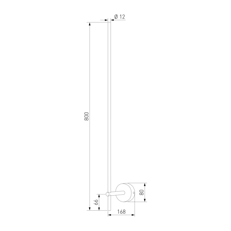 Светильник настенный светодиодный Fine LED 3000К 40132/LED латунь Elektrostandard 3