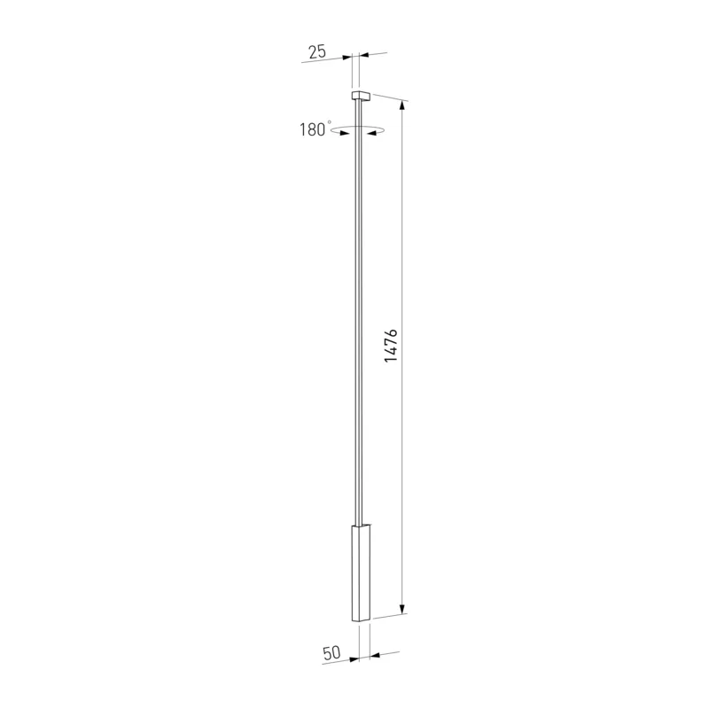 Светильник настенный светодиодный Alto LED 4000K черный 40133/LED Elektrostandard 5