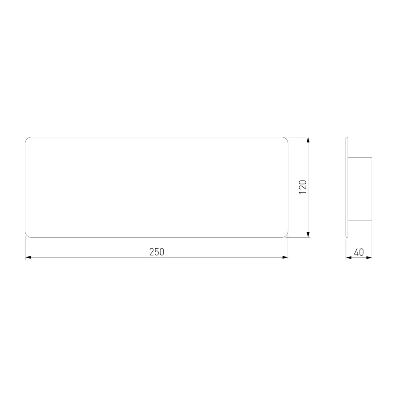 Настенный светодиодный светильник Angle LED 40138/1 LED белый Elektrostandard 4