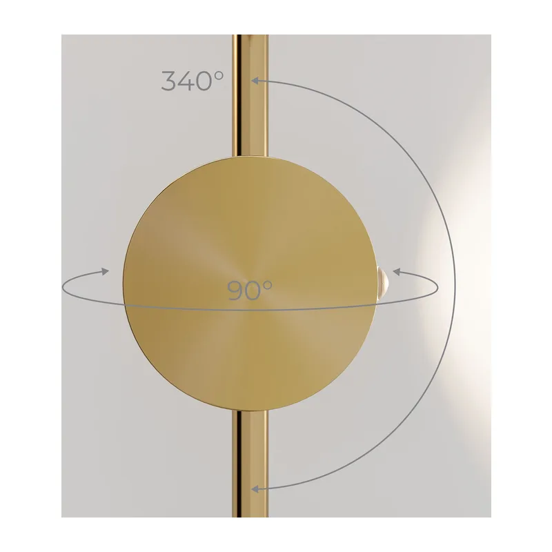 Cветильник настенный светодиодный Illume черный 3000K 40154/LED Elektrostandard 5
