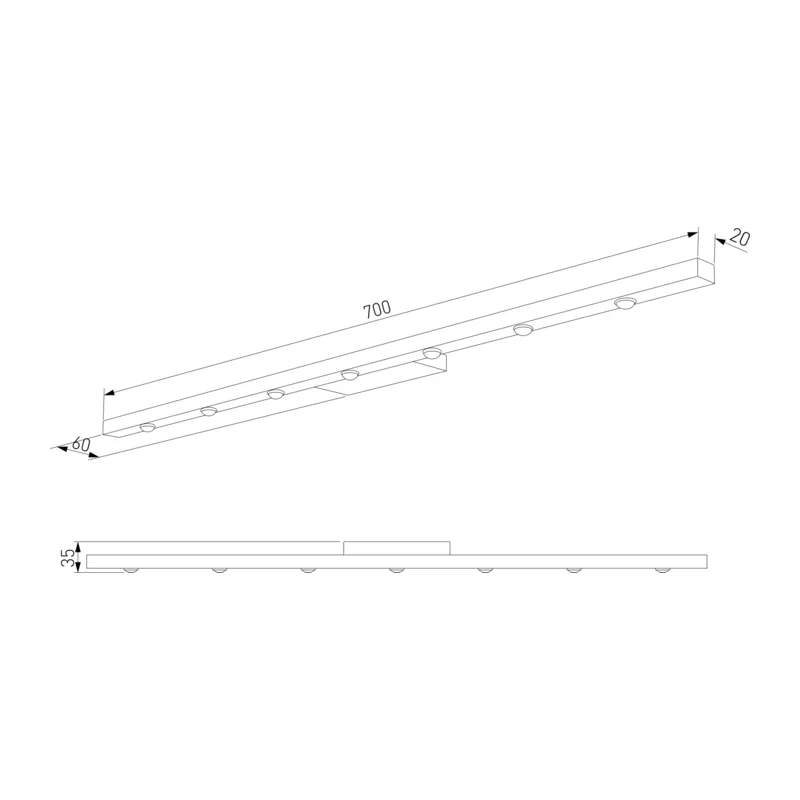 Светильник настенный светодиодный Artline титан 40162/LED Elektrostandard 4