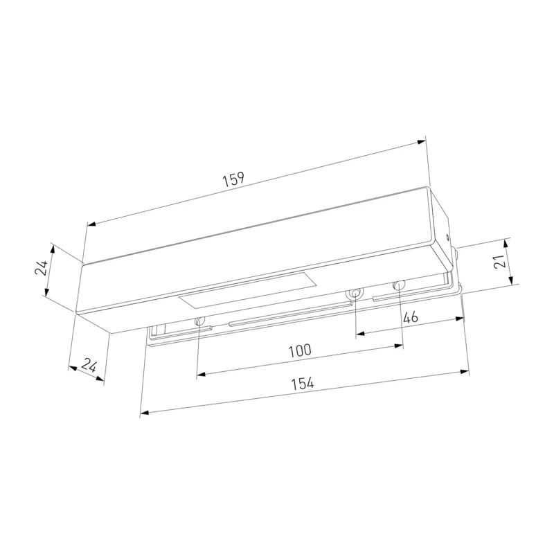 Подсветка для лестниц 40163/LED 4000К черный IP65 Elektrostandard 5