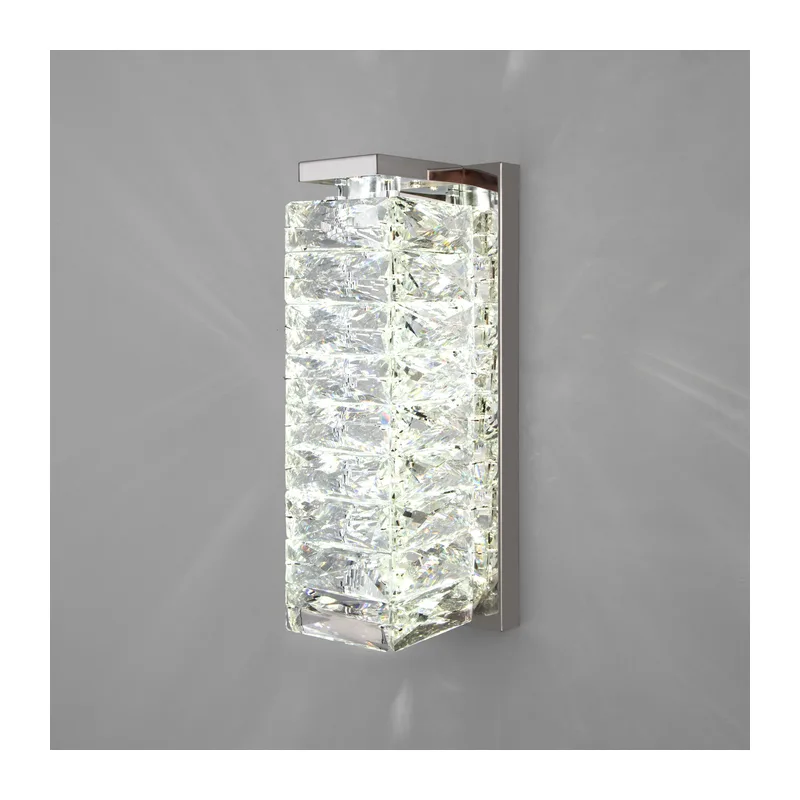 Настенный светильник с хрусталем 40259 LED хром Eurosvet