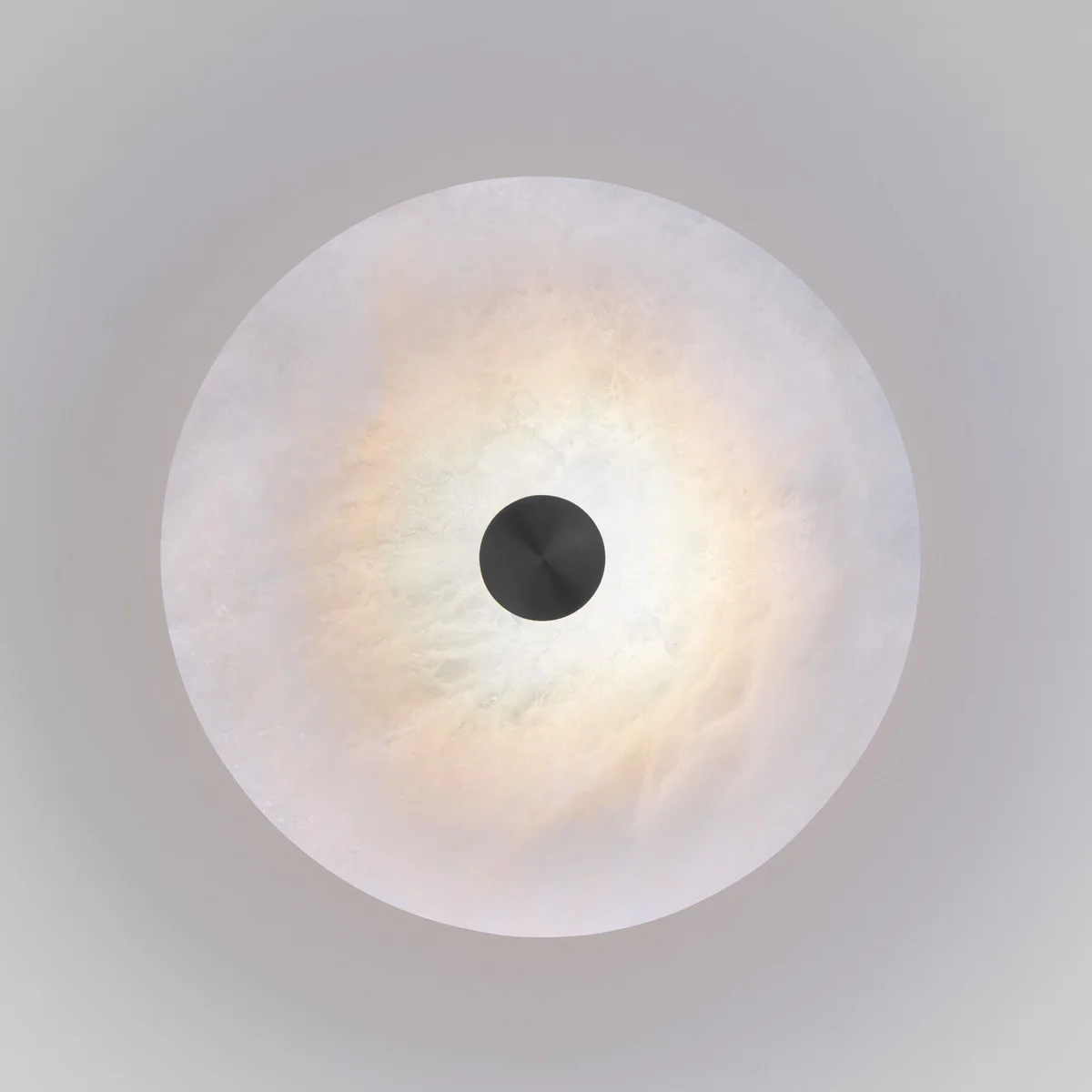 Светодиодный светильник с мраморным рассеивателем 40341 LED черный Eurosvet