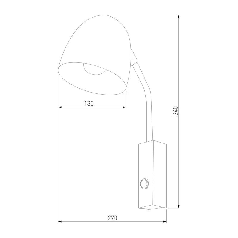 Настенный светильник 4167 Soho Black TK Lighting 2