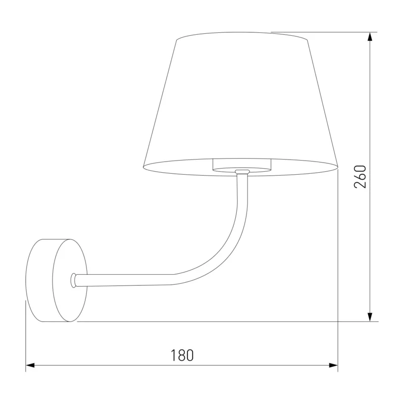 Настенный светильник 4186 Chicago TK Lighting 3