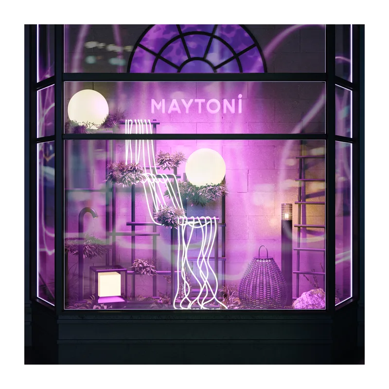 Гибкий неон 12х12 24В 14,4Вт/м Цветной (RGB) IP67 5м Maytoni 432024 2