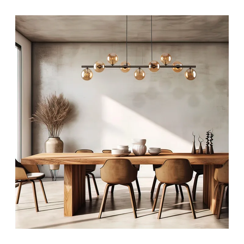 Подвесной светильник со стеклянными плафонами 4340 Estera TK Lighting 3