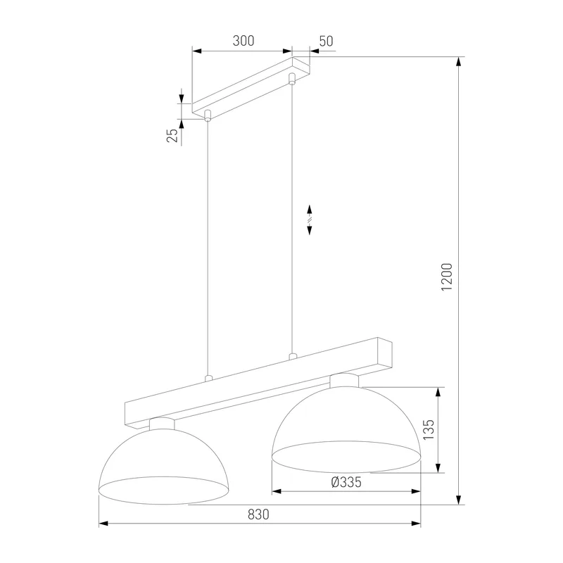Подвесной светильник 4507 Oslo TK Lighting 5