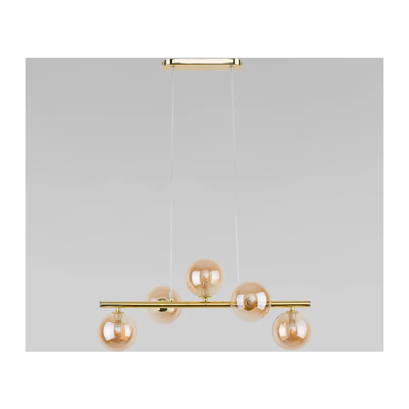Подвесной светильник со стеклянными плафонами 4549 Estera Gold TK Lighting 3