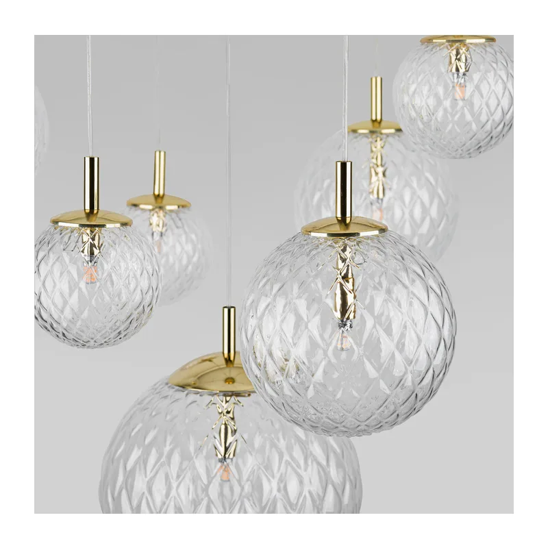 Подвесной светильник со стеклянными плафонами 4608 TK Lighting 4
